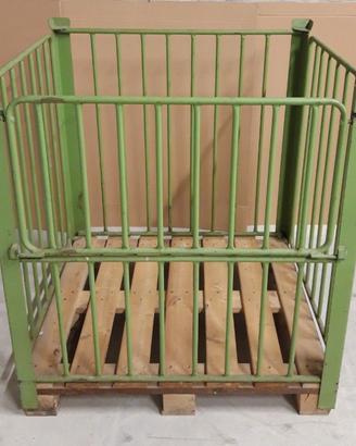 Gabbia in metallo per pallet