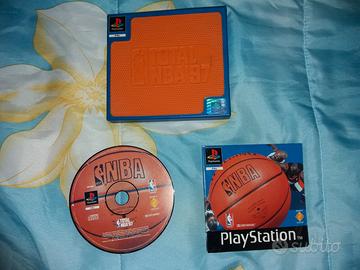 Total NBA 97 gioco ps1 edizione cartonata