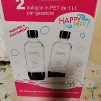 bottiglie per gasatore da litri 1 Happy frizz