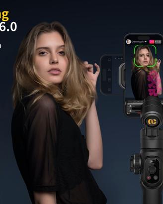 Stabilizzatore smartphone cardanico a tre Assi