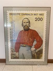 Poster Vintage Giuseppe Garibaldi 70x82 cm - 1982