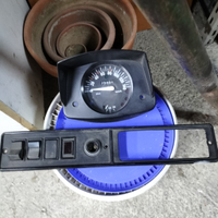 Contachilometri e mascherina con pulsanti fiat 126