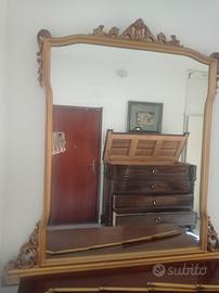 Grande Specchiera d'epoca intagliata