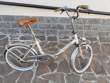 Bicicletta  pieghevole bianchi aquiletta anni 70