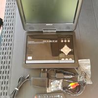 lettore dvd portatile Audiola con accessori e film