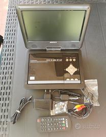 lettore dvd portatile Audiola con accessori e film