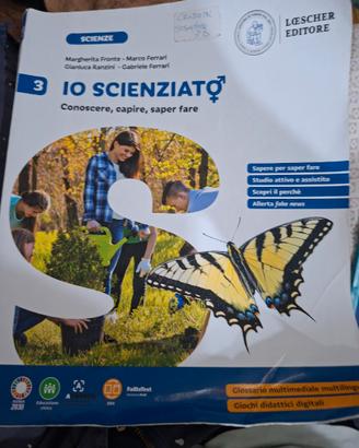 Libro Scienze "IO SCIENZIATO" Vol. 3 – Loescher – 