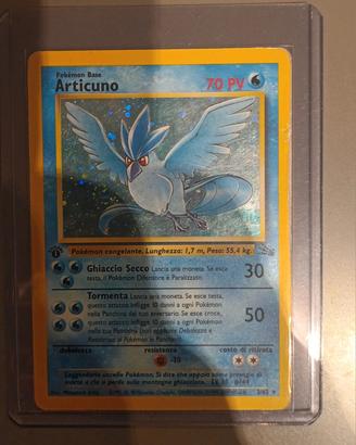 Carta Pokemon Articuno holo ed 1