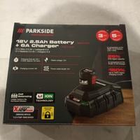 Kit ricarica 12v parkside 