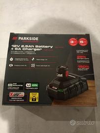 Kit ricarica 12v parkside 