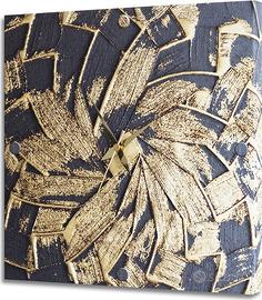 Pintdecor orologio black and gold