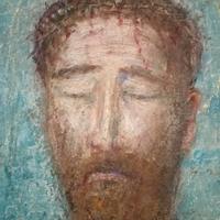quadro di Luciano Albertini Ecce homo Cristo