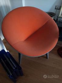 Poltrona lounge 'Strange Thing' di Philippe Starck