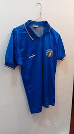 Maglia Nazionale Italiana Italia '90 Diadora TG S