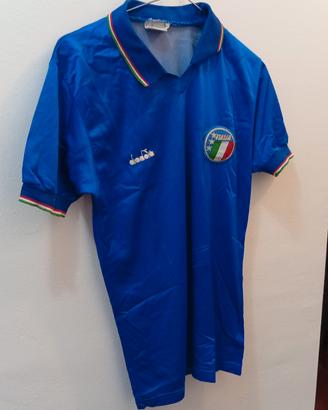Maglia Nazionale Italiana Italia '90 Diadora TG S