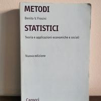 Libro per università "Metodi statistici" Frosini
