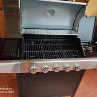 BARBECUE A GAS
