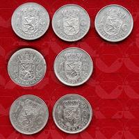 NEDERLAND 1969-1982 lotto di 11 monete da 1 Gulden