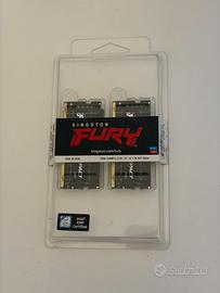 Kingston Fury Impact 32GB SODIMM DDR4 3200 RAM