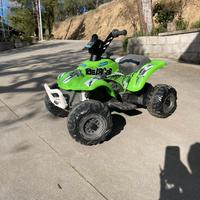 Quad elettrico bimbi peg perego bearcat verde