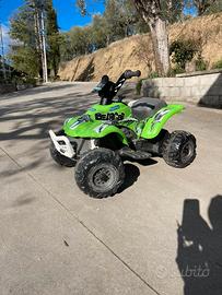 Quad elettrico bimbi peg perego bearcat verde
