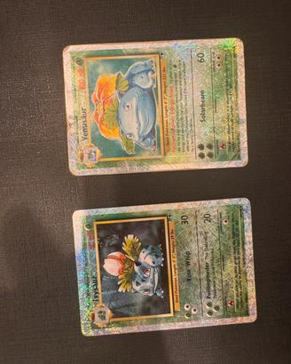 Ivysaur+Venusaur Legendary collection reverse 2002