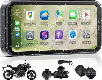 Display Moto 6,25″ con CarPlay e Android auto