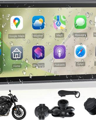 Display Moto 6,25″ con CarPlay e Android auto