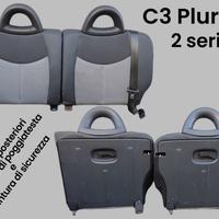 C3 Pluriel schienali posteriori completi o singoli