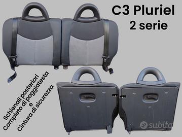 C3 Pluriel schienali posteriori completi o singoli