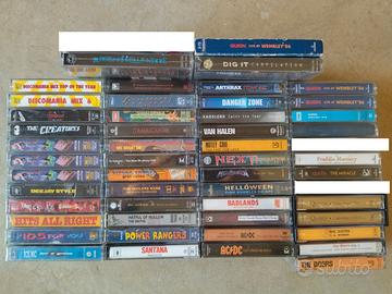 MC CASSETTE MUSICA HEAVY METAL ROCK REGGAE DISCO