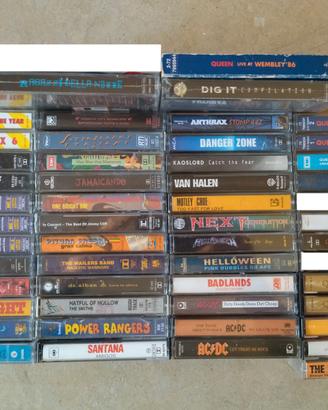 MC CASSETTE MUSICA HEAVY METAL ROCK REGGAE DISCO