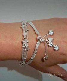 2 braccialetti in argebti 925