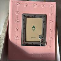 Album fotografico con cornice argento