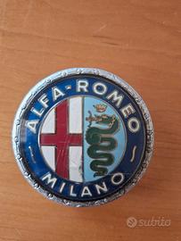 Stemma"Alfa Romeo Milano" anni '70 originale