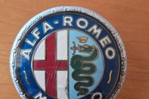 Stemma"Alfa Romeo Milano" anni '70 originale