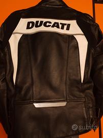 Splendida giacca moto Ducati da uomo taglia 48