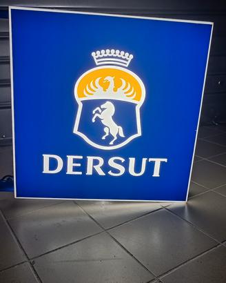Insegna luminosa bifacciale DERSUT Caffè

