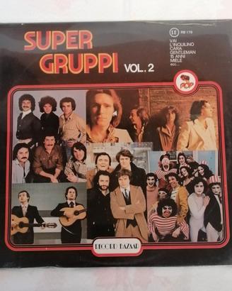 Vinile 33 LP Supergruppi Vol. 2 (1978)-SIGILLATO