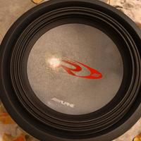 Subwoofer Alpine type r 1522D