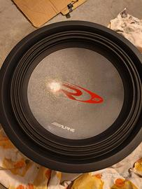 Subwoofer Alpine type r 1522D