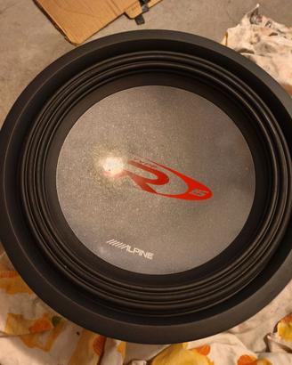Subwoofer Alpine type r 1522D