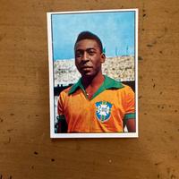 Figurina calciatori panini Pelé 1965/66 nuova