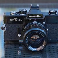 Minolta SRT 101b con 28mm 2,8