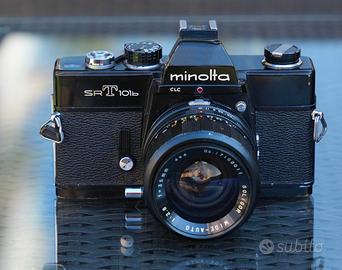 Minolta SRT 101b con 28mm 2,8