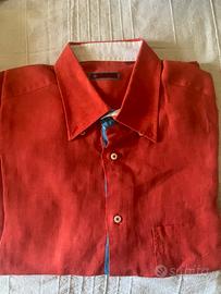 Camicia puro lino manica lunga Alcott
