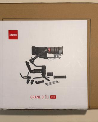 Zhiyun Crane 3S Pro Gimbal portata 6,5 Kg