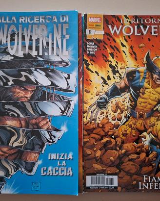 Fumetti saga completa del ritorno di wolverine 