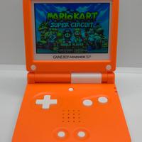Game Boy Advance Sp IPS V5 Orange Juice Style 