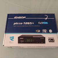 Decoder Edision  DVB-T2/C Picco T265+